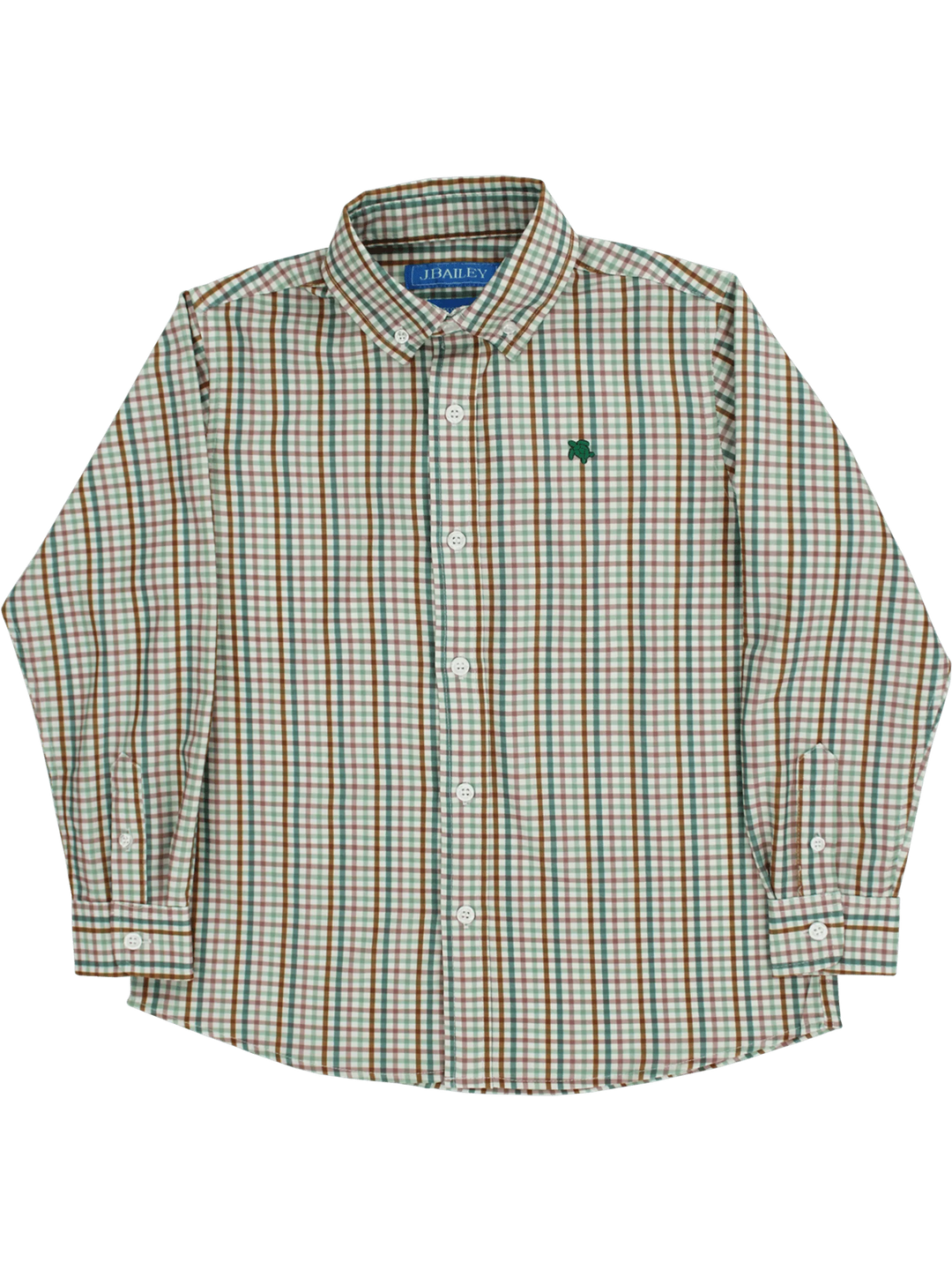 Roscoe Performance Button Down-Acorn Plaid