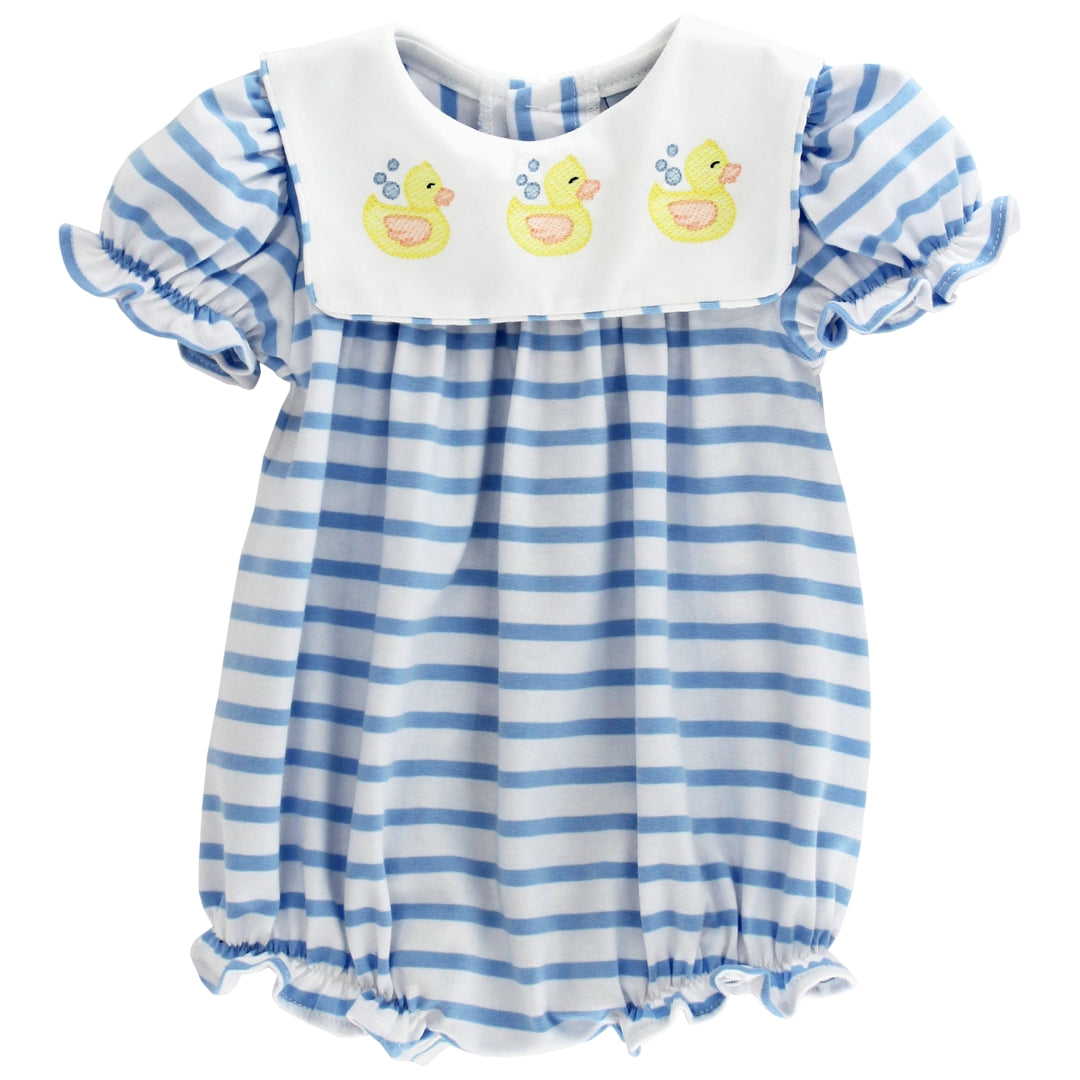 Ducky Days Knit Infant Girl Bubble
