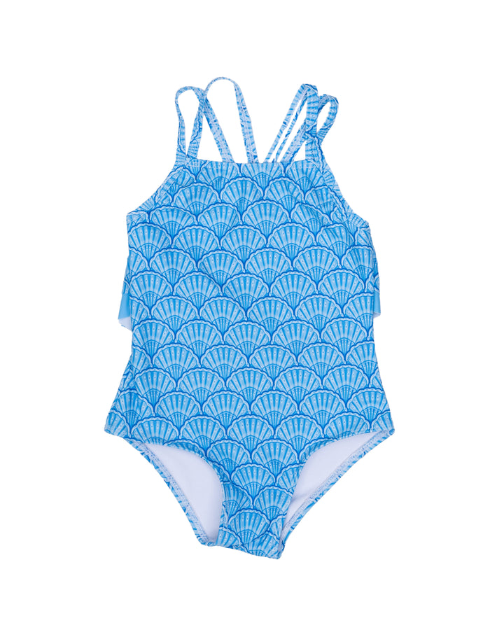 Laguna Swimsuit-Blue Shells
