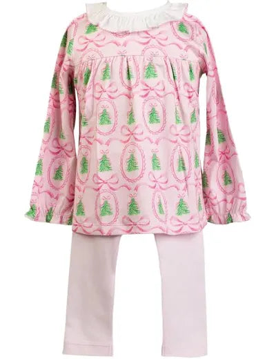 Pink Tannenbaum Tunic Set