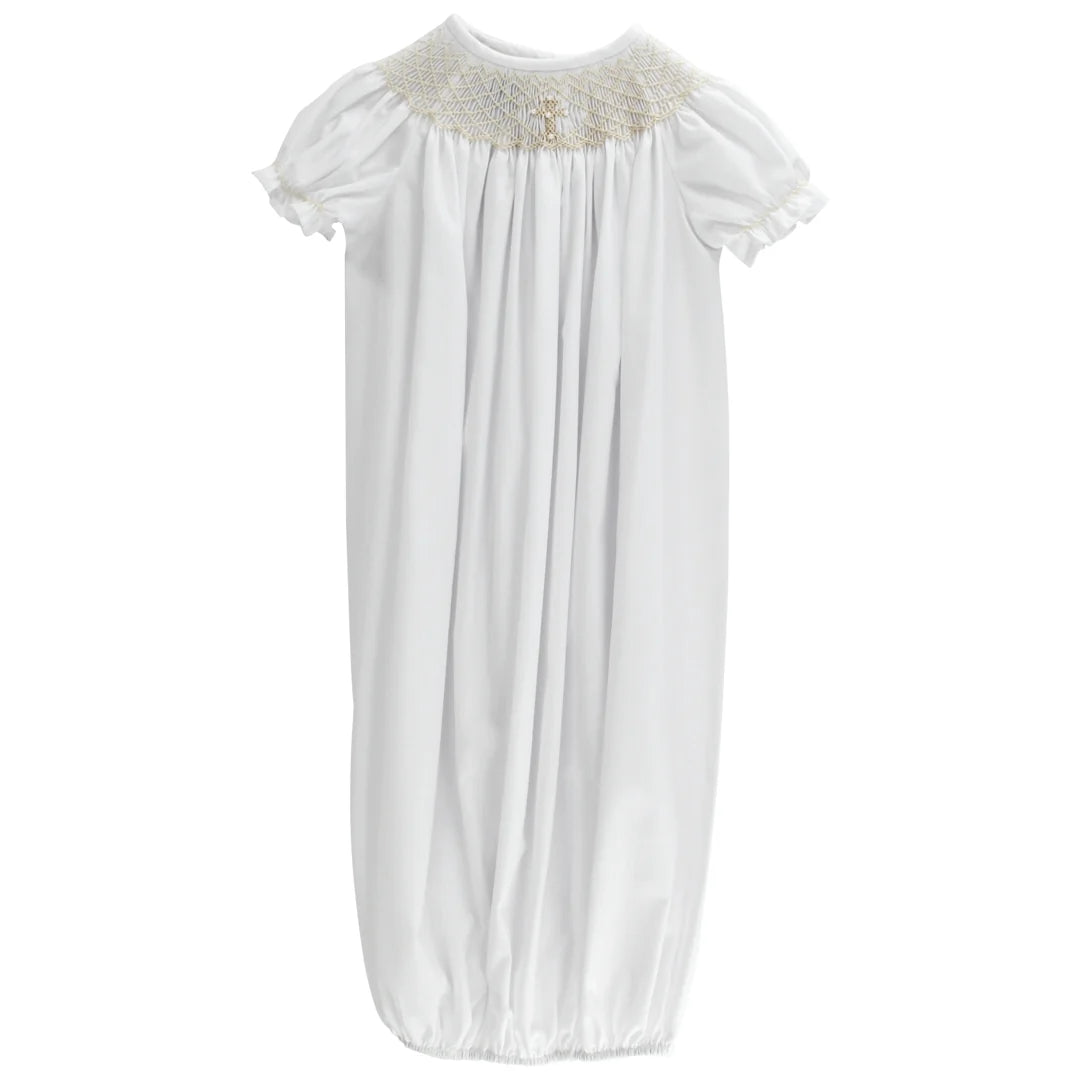 Girls Ivory Christening Sac