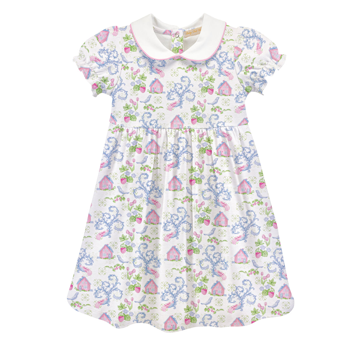Cottage Charm Dress w/Collar
