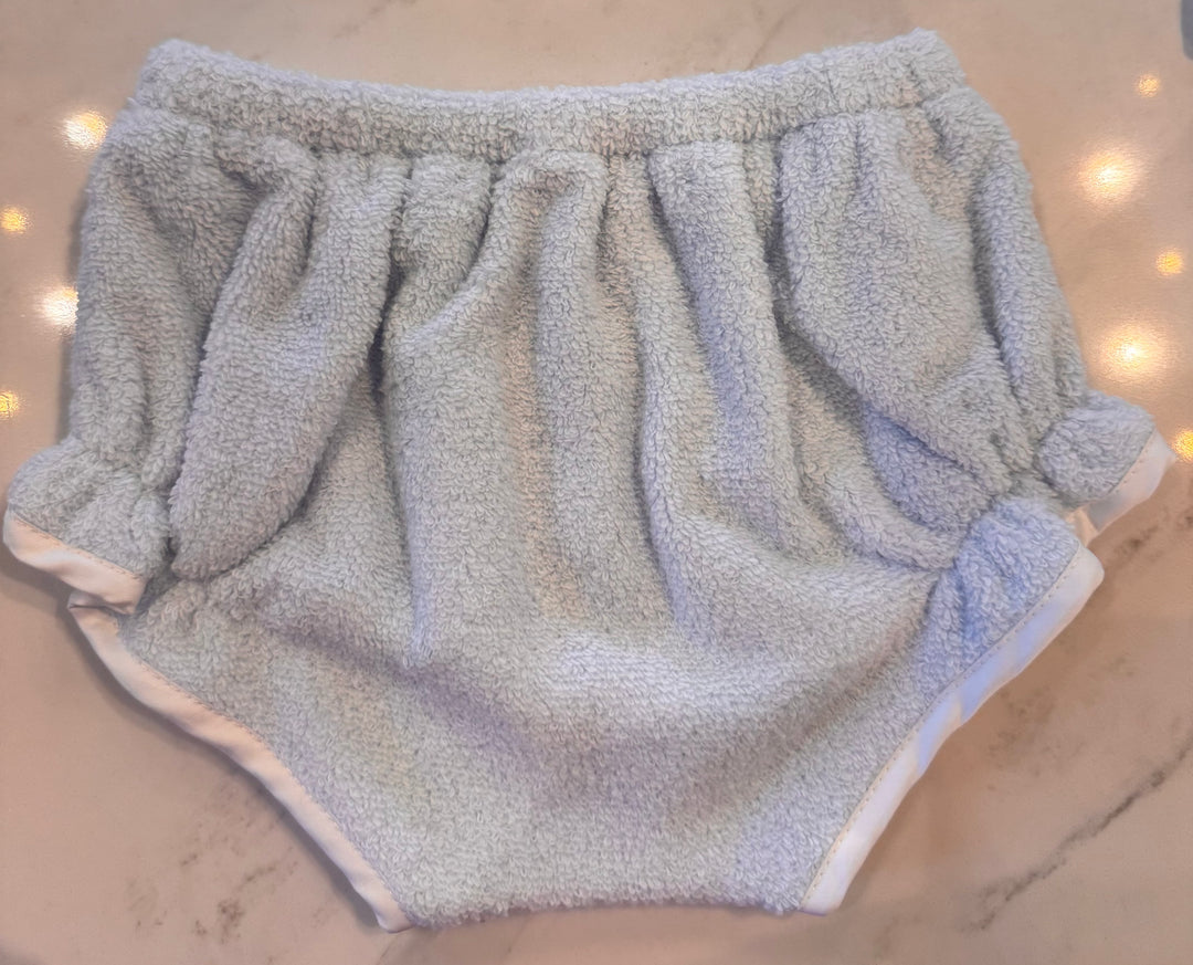 Diaper Cover-Blue Terry