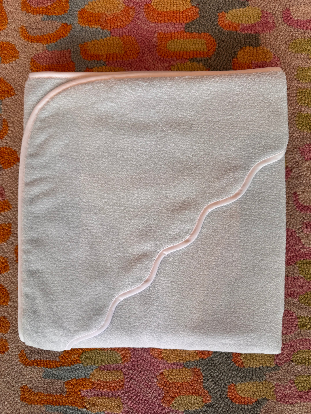Hooded Towel-Blue Terry