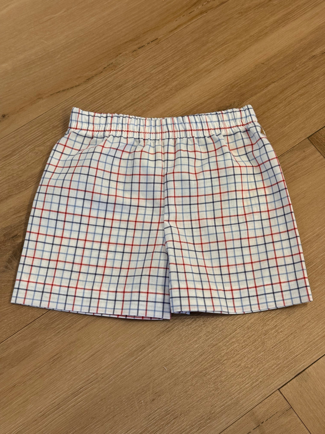 Star Spangled Windowpane Leo Shorts