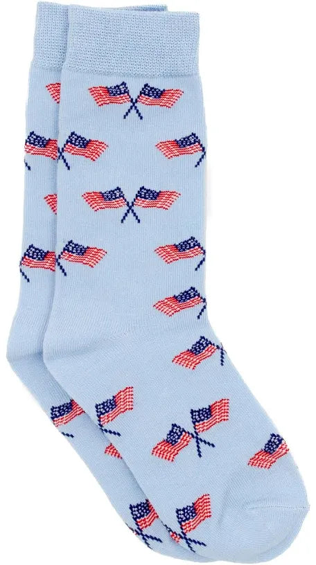 Lucky Duck Socks-Freedom Flag
