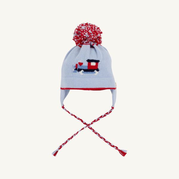 Parrish Pom Pom Hat-Beale St Blue Train