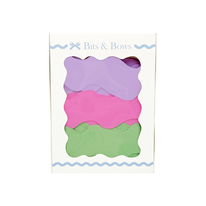 Scalloped Ribbon Set-Garden Party