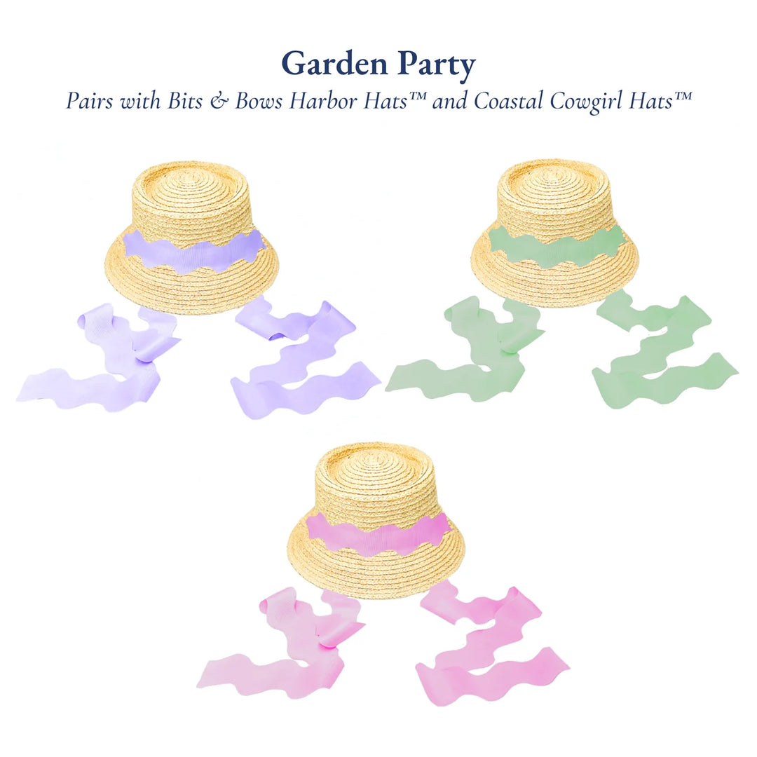 Scalloped Ribbon Set-Garden Party