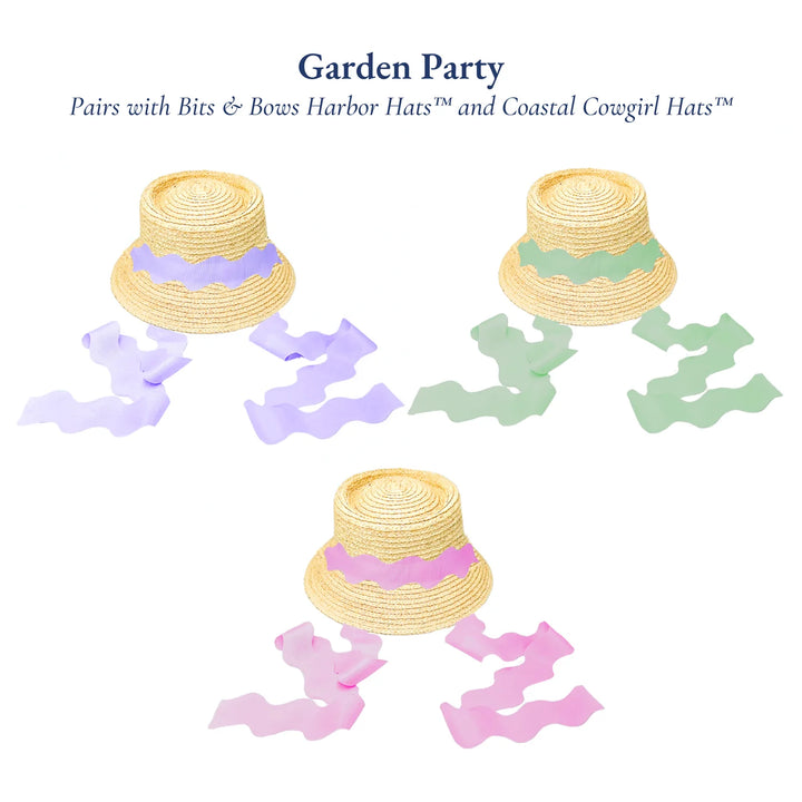 Scalloped Ribbon Set-Garden Party
