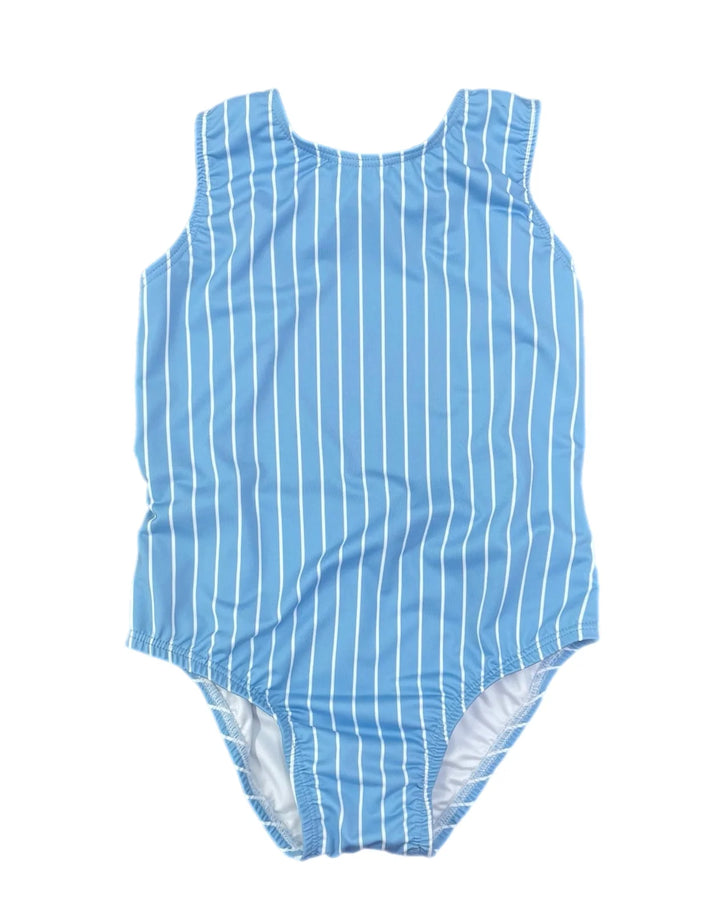 Maggy 1pc Swim-Blue Stripe