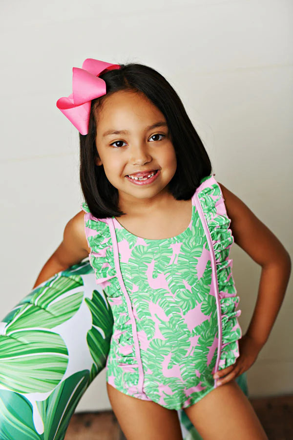 Beverly Palm 1pc Swimsuit