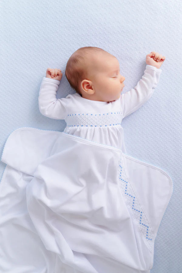 Sweetly Smocked Greeting Gown (Boy)