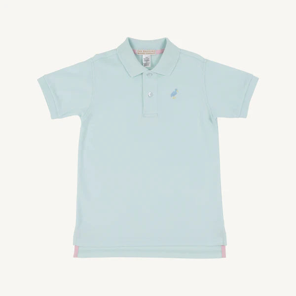 Prim & Proper Polo-Sea Island Seafoam