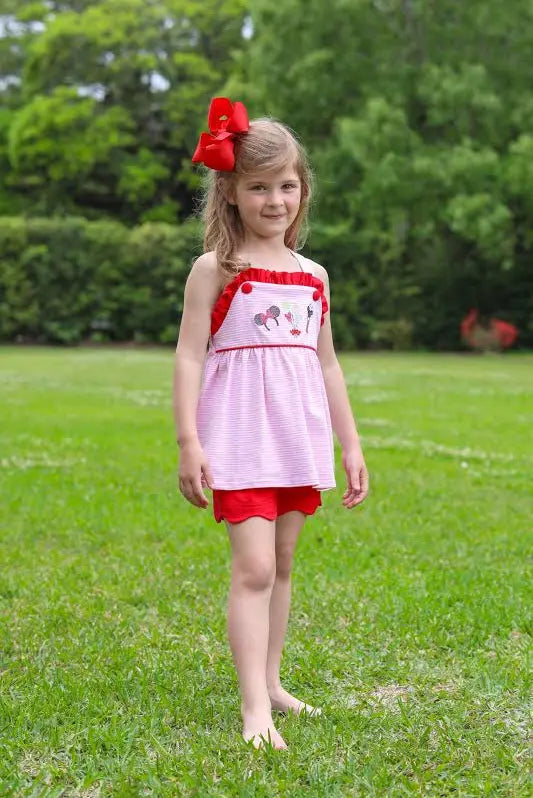 Mouse Scalloped Short Set