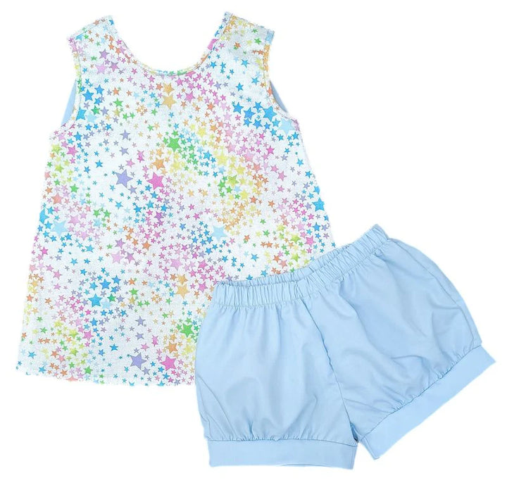 Lottie Bloomer Set-Glitter Stars