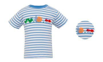 Backyard Bugs Striped Knit T-Shirt