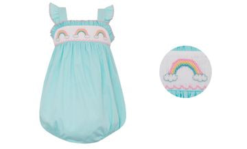 Rainbow Aqua Poplin Sunbubble