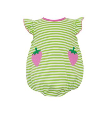 Strawberry Lime Green Knit Bubble