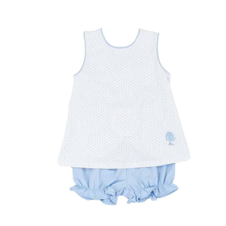 Blue Dot Swing Back Set