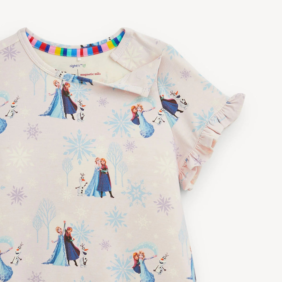 Frozen Ruffle Gown