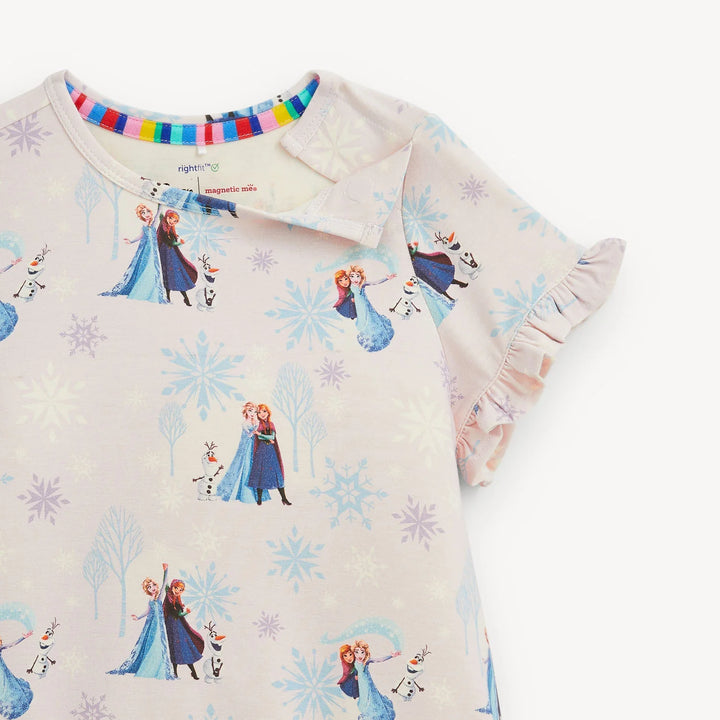 Frozen Ruffle Gown