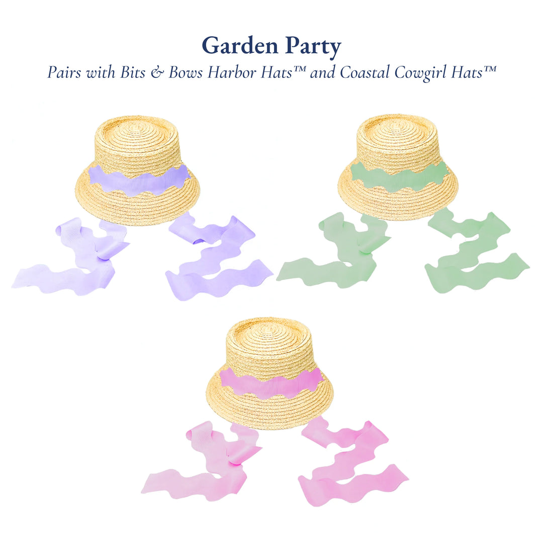 Scalloped Ribbon Set-Garden Party