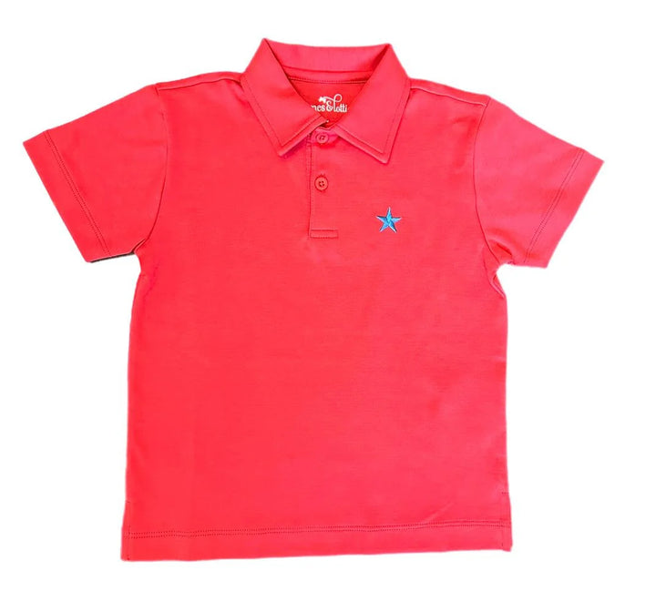 Red Polo w/Star