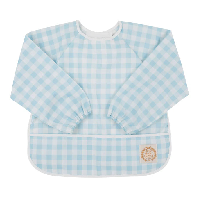 Biscuit Bib-Buckhead Blue Gingham