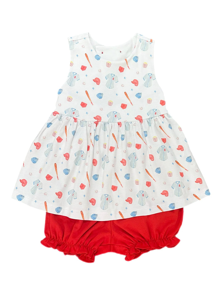 Sophia Banded Short Set-Keep Your Eye on Ball