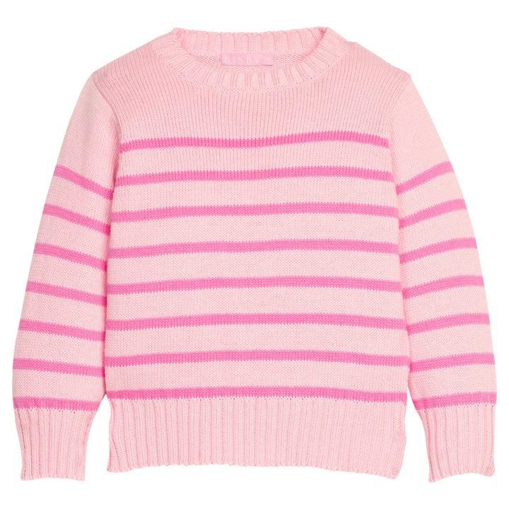 Striped Sweater-Pink