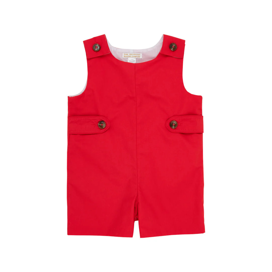 Jack Keene Jon Jon Broadcloth Red