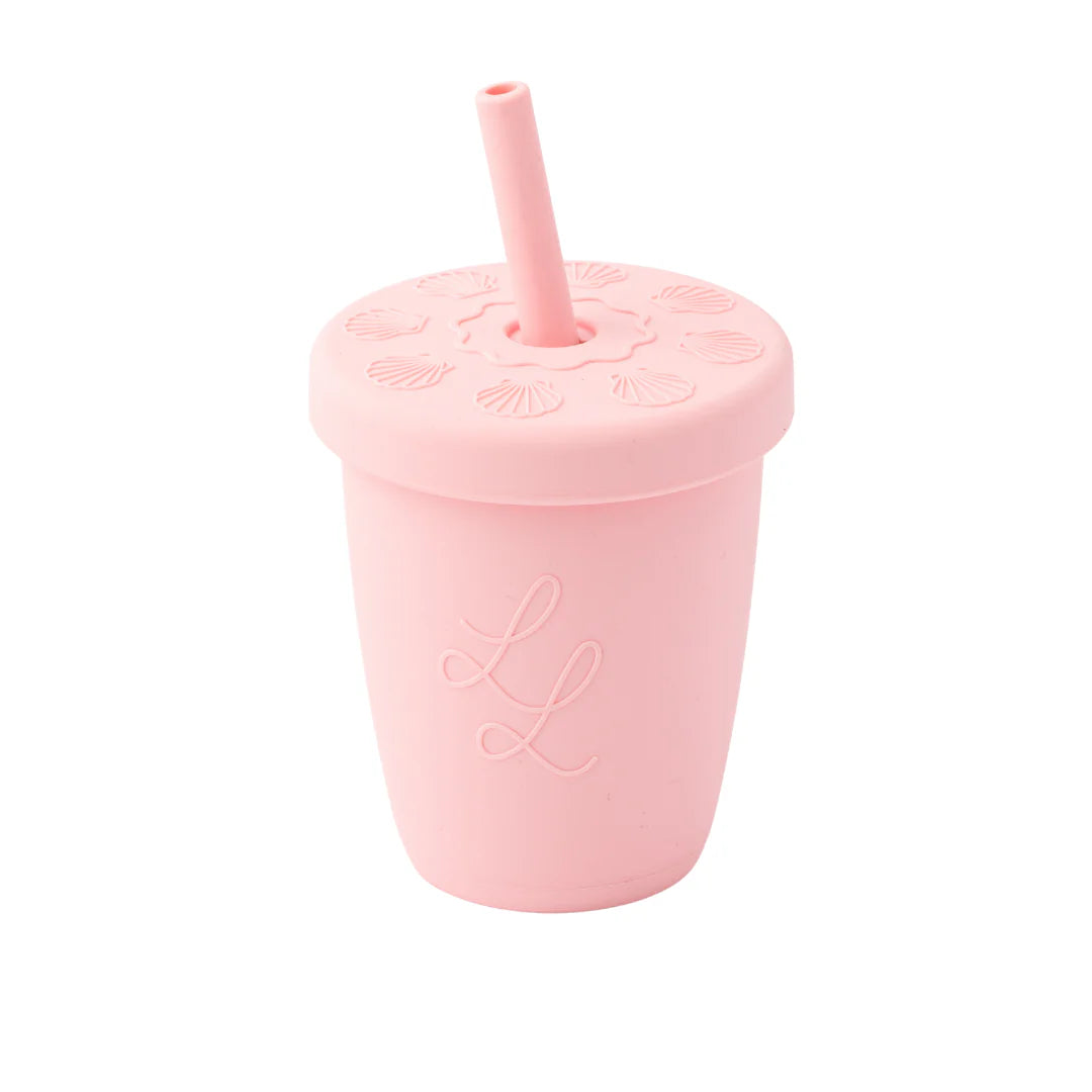 Silicone Seashell Straw Cup