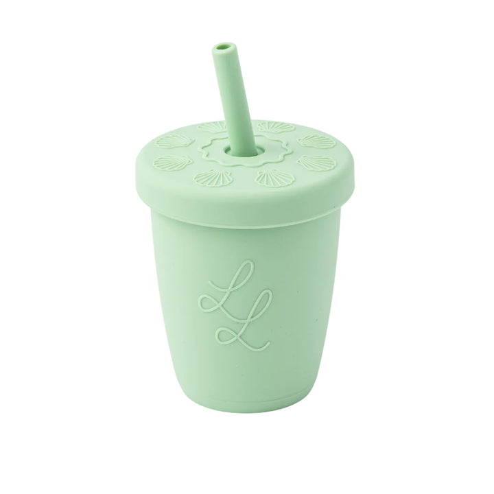 Silicone Seashell Straw Cup