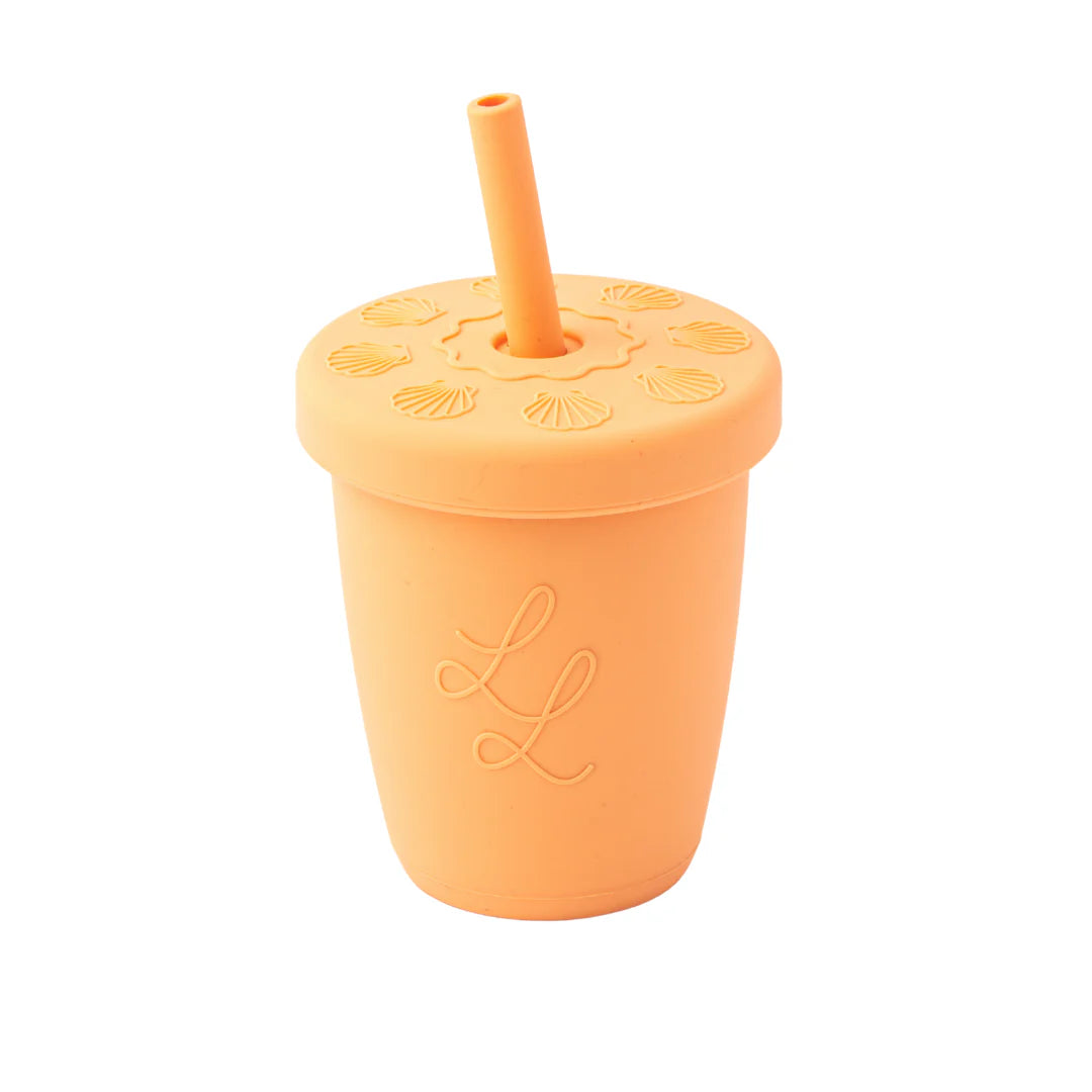 Silicone Seashell Straw Cup