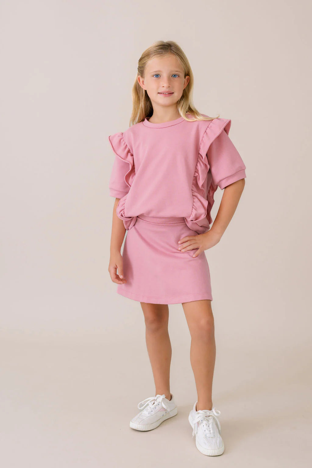 Magnolia Sweater-Pembroke Pink