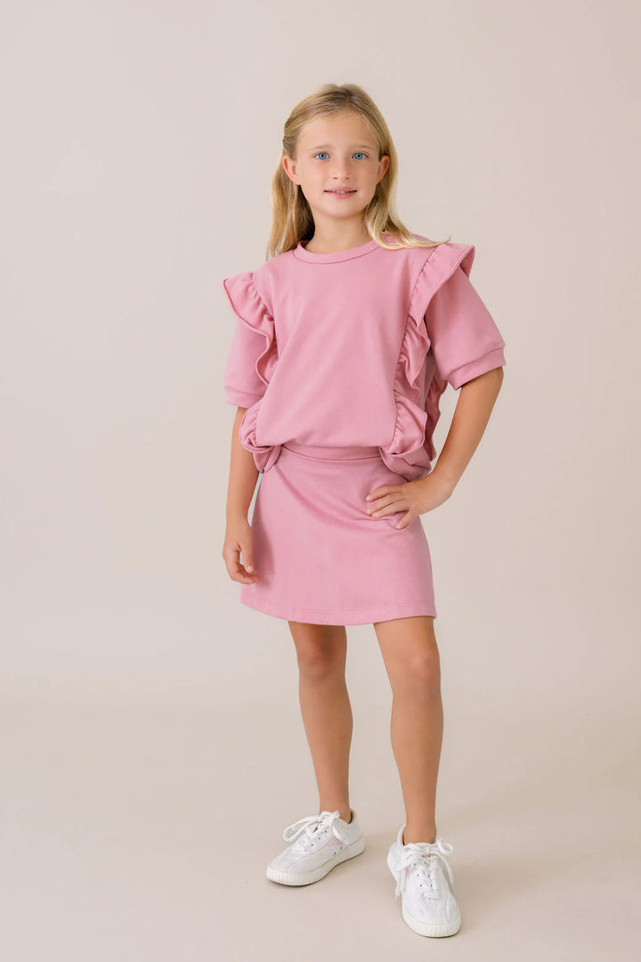 Magnolia Sweater-Pembroke Pink