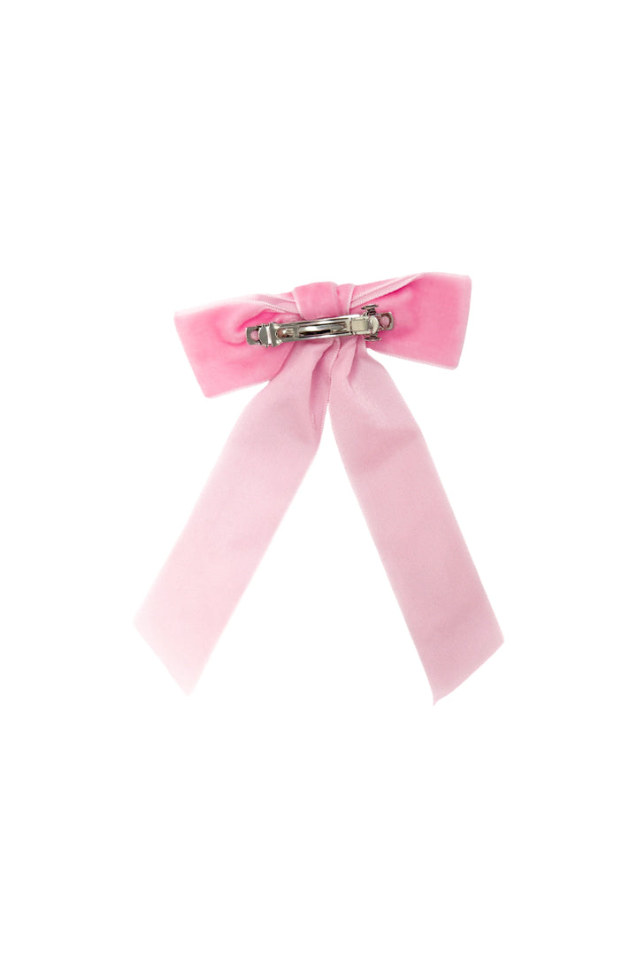 Velvet Long Tail Bow