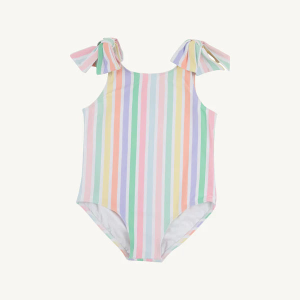 Edisto Beach Bathing Suit-Southampton Stripe