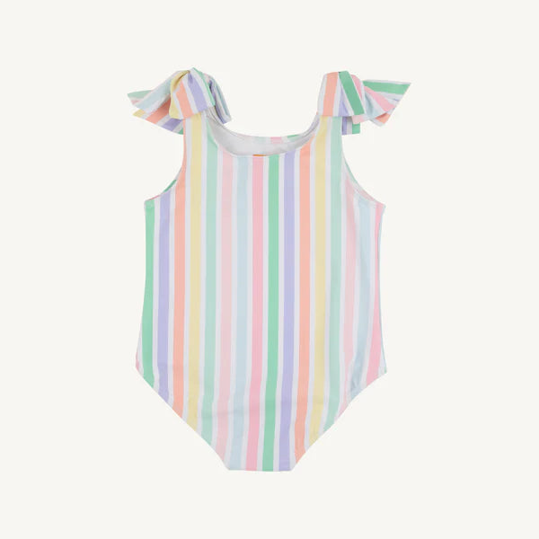 Edisto Beach Bathing Suit-Southampton Stripe