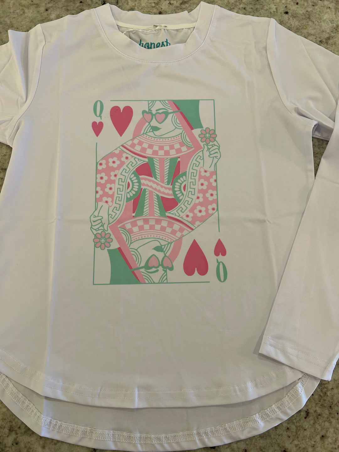 LS Tee Queen of Hearts