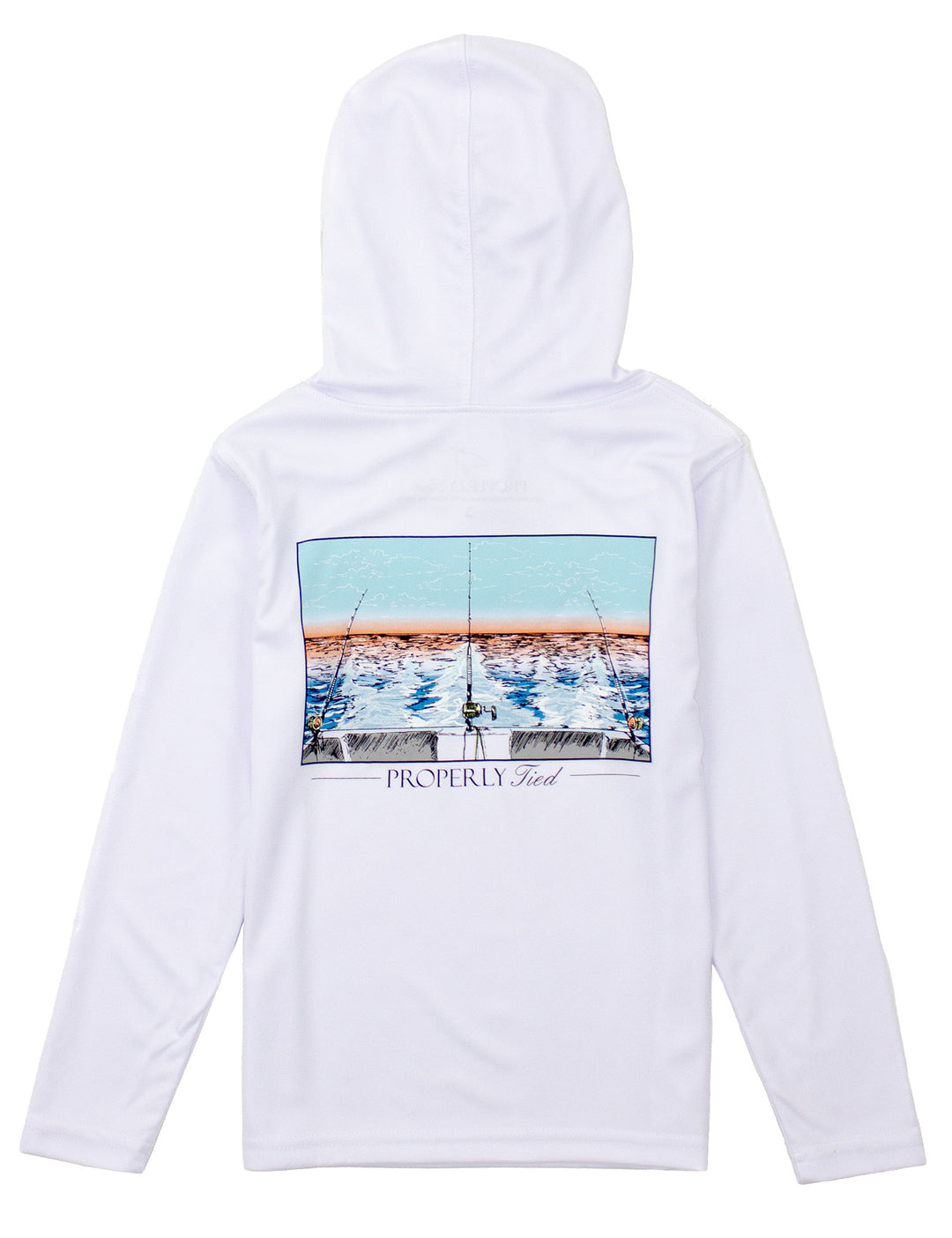 Shade Performance Hoodie-Castaway White