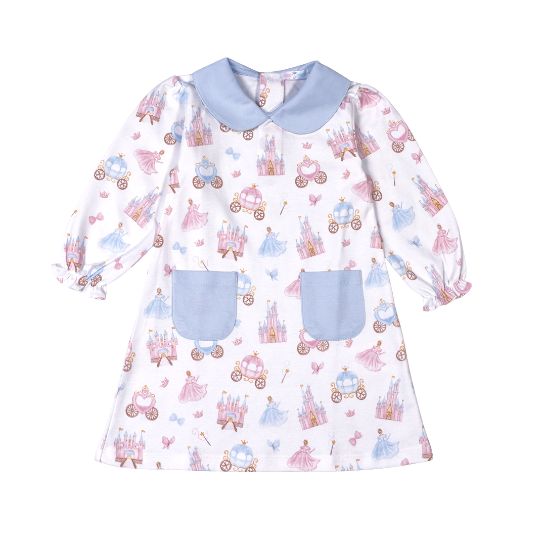 Princess and Castles Collar Dress