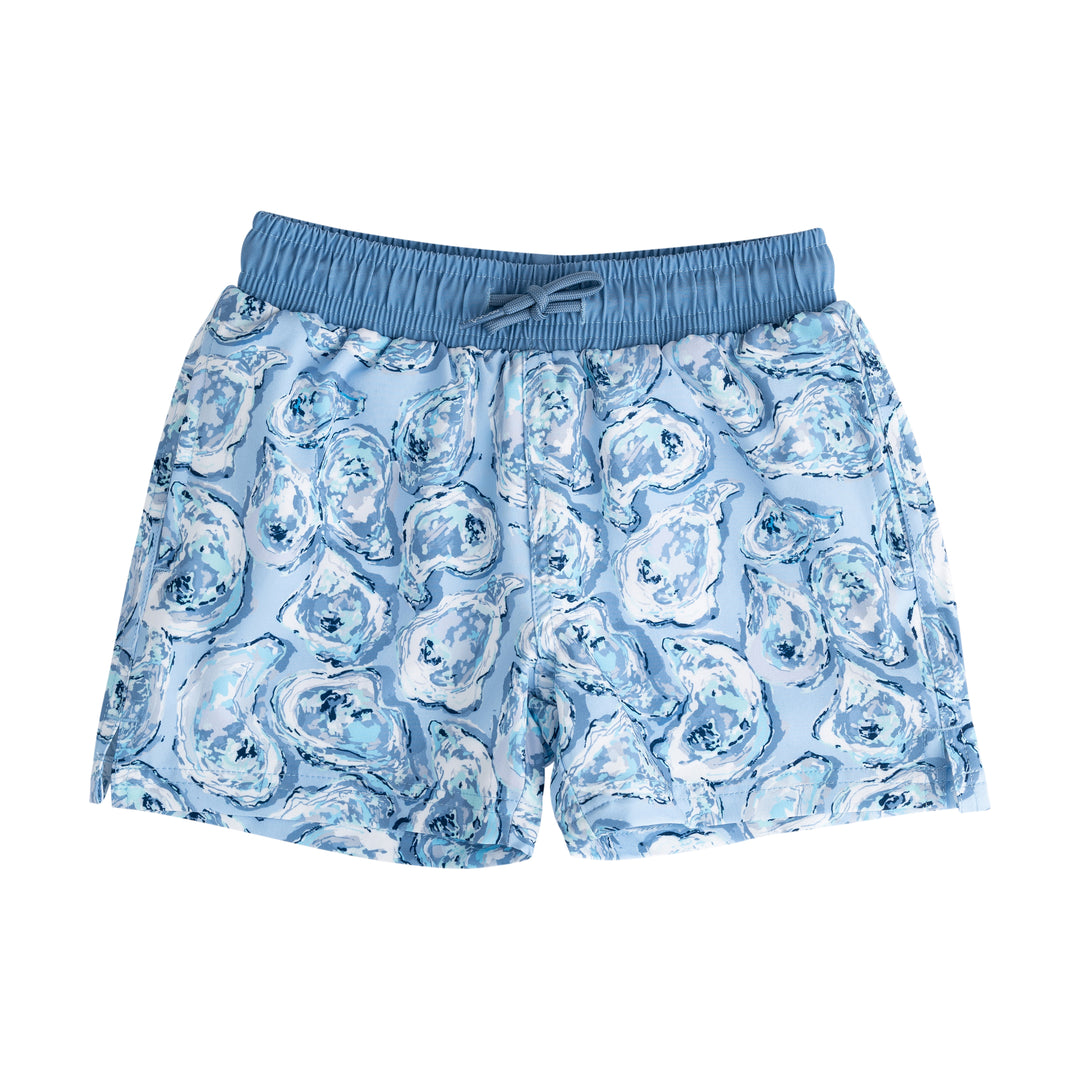 Boogie Board Swim Trunk-Oyster Print