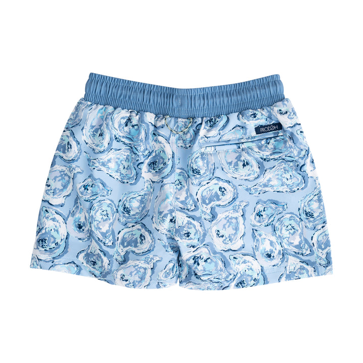 Boogie Board Swim Trunk-Oyster Print