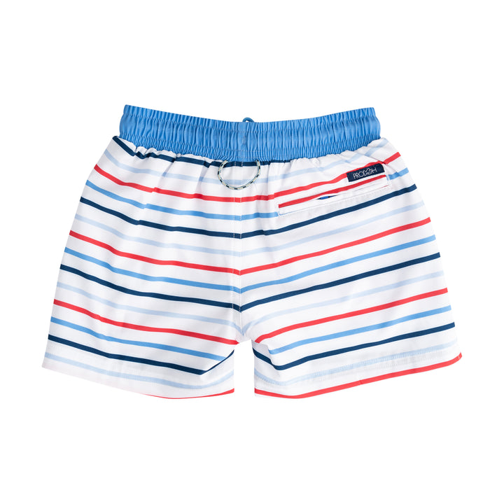 Boogie Board Swim Trunk-RWB Stripe