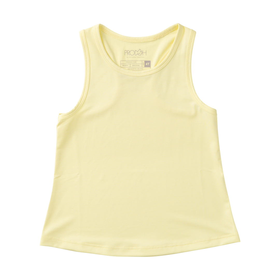 Active Racerback Tank-Yellow Pear