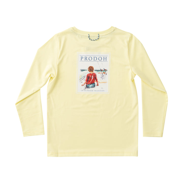 Pro Perf LS Tee-Yellow Pear