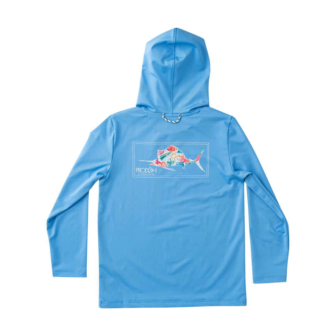 Pro Perf Hoodie-Marina Blue