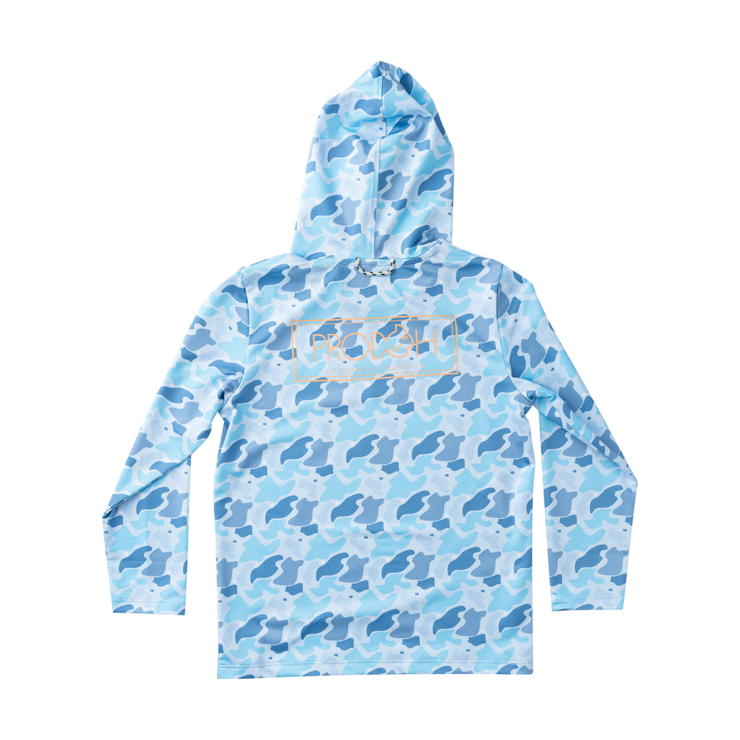 Pro Perf Hoodie-Windsurfer Camo
